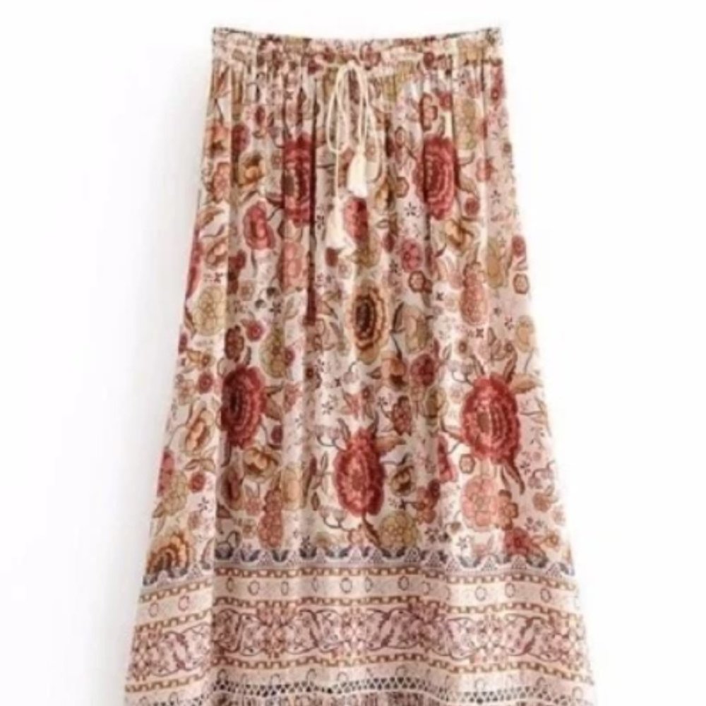 Boho Maxi Skirt